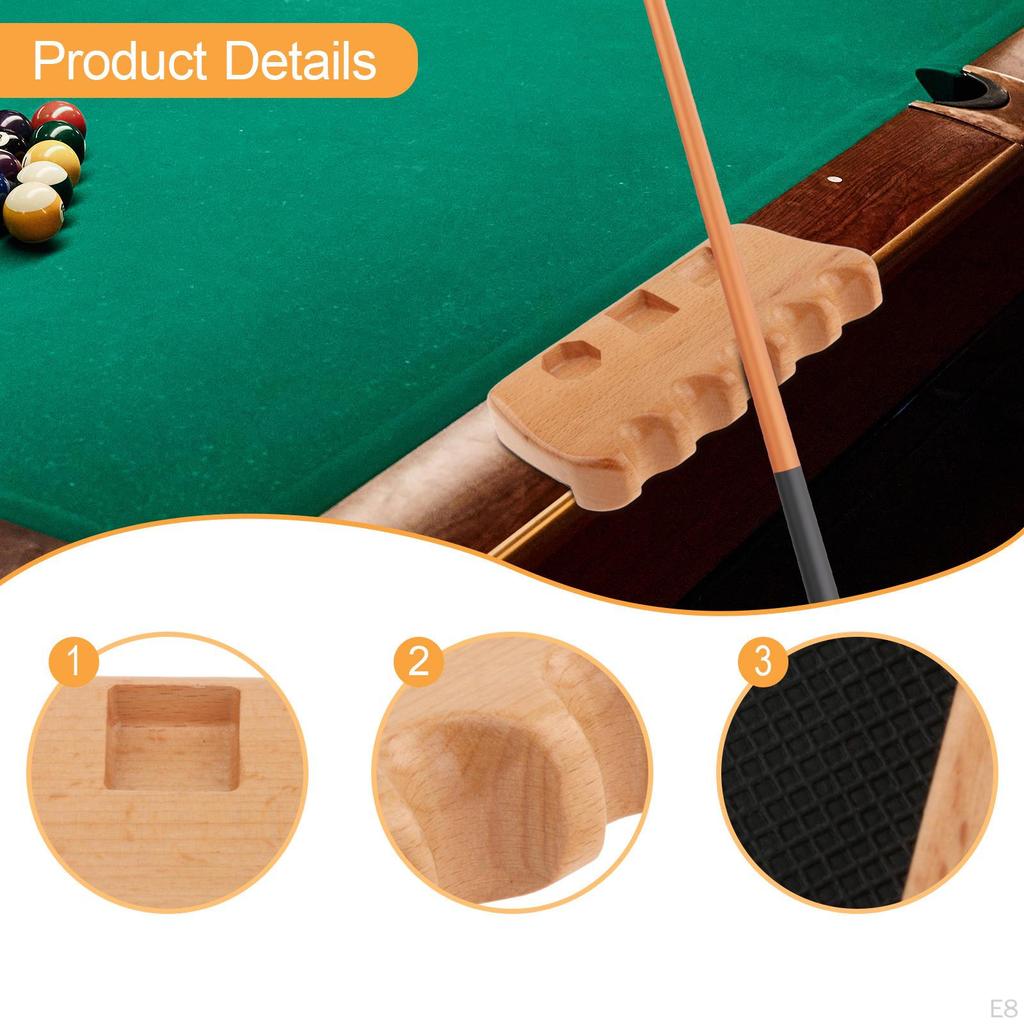 Porta-tacos Acessórios Apoio de Tacos Portátil Garra para Bilhar de Centro Comunitário