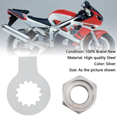 Ritzelmutter Sicherungsscheibe Tab Kit Für YAMAHA R6 YZF 600 1000 TDM 850
