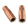 2 Pezzi Ugelli Saldatura MIGMAG Per Gas Per Torce 1415150 Compatibili Con Torce di Saldatura 14/15 AK 15 MB 15 Rame Ceramica
