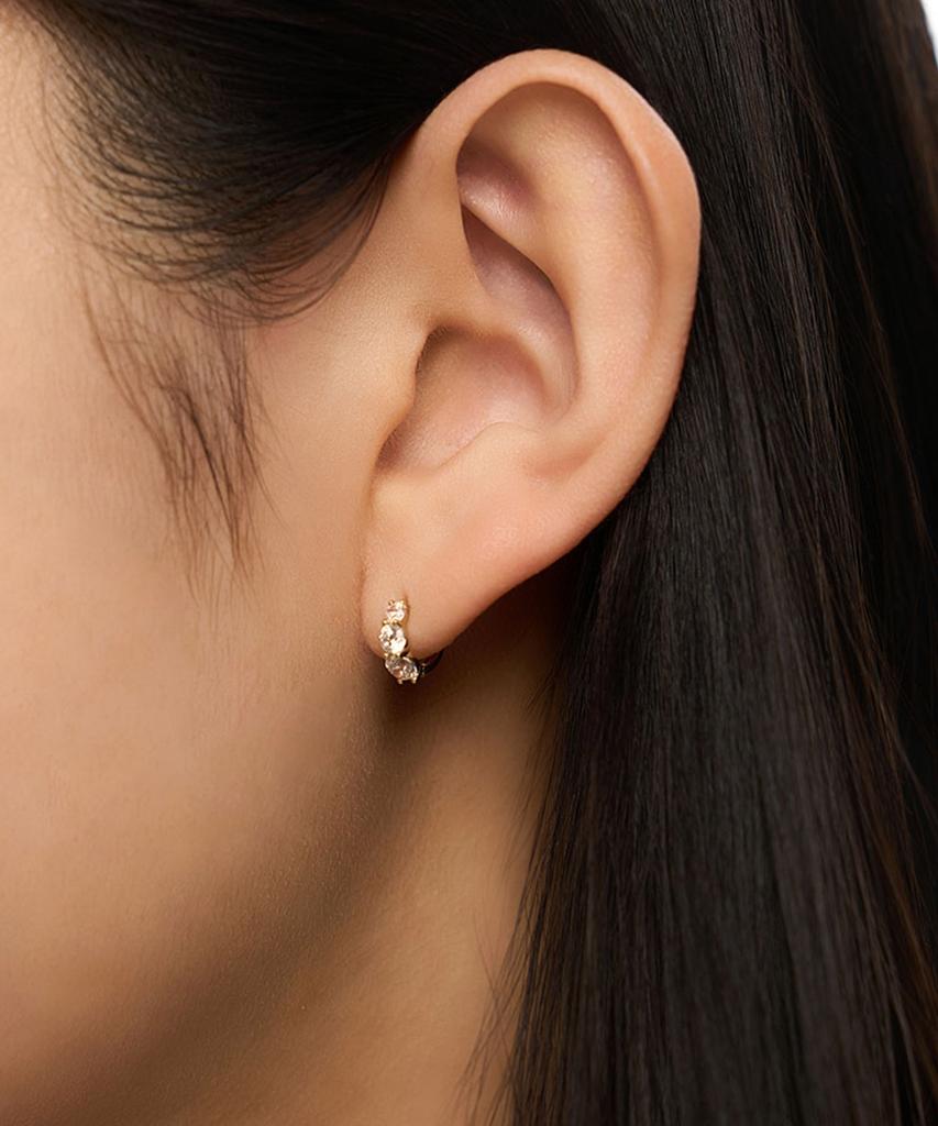 Lloyd 3Q 5K Gold One-Touch Ring Earrings Lohq2004H