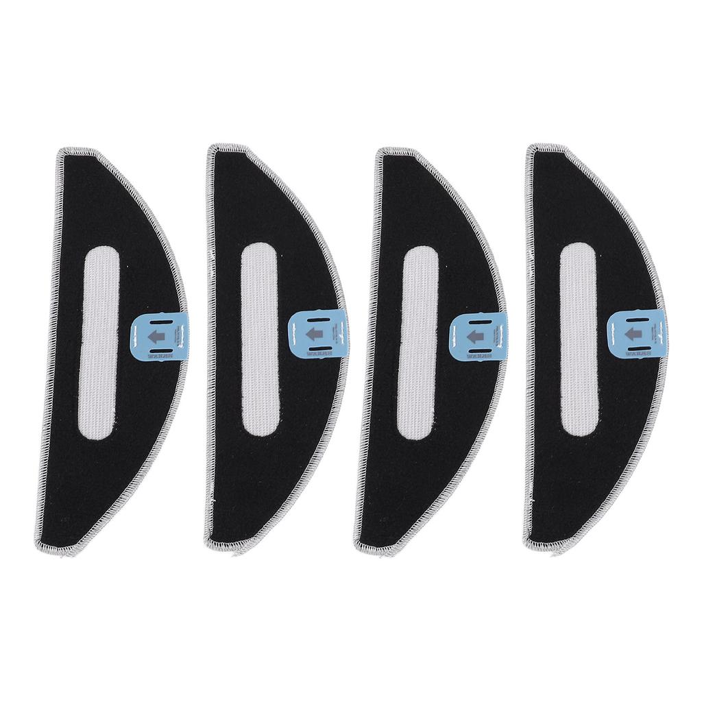 4 ks Náhradní mopové podložky pro robotický vysavač I5 J5 Mop Omyvatelné Opakovaně použitelné Čisticí podložky z mikrovlákna