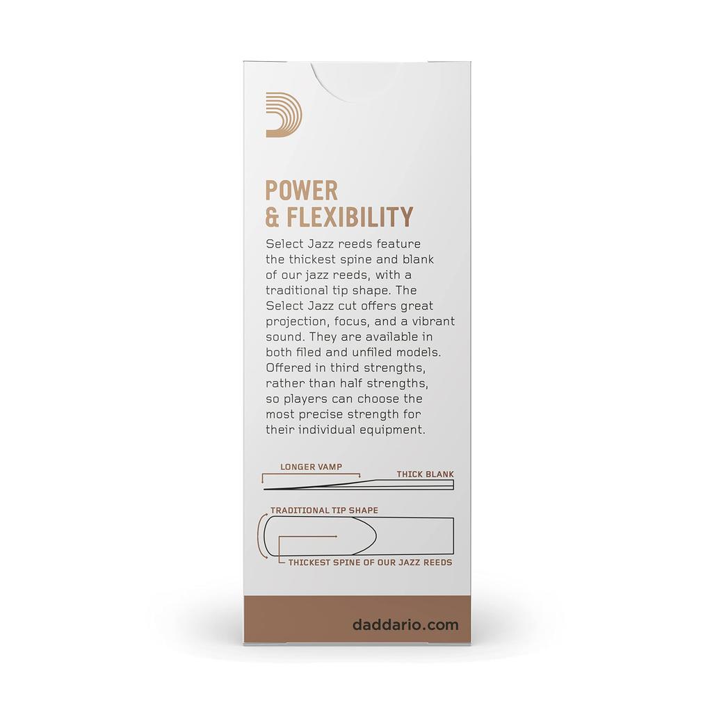 WoodWinds SELECT JAZZ UNFILED RRS05BSX3S 5 Pieces D'Addario [Hardness 3S] []