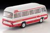 Tomica Limited Vintage Toyota Coaster High Roof Deluxe Car Finished Product 1/64 LV-184b White/Red