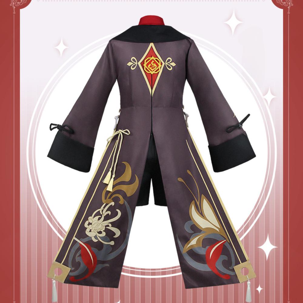 Genshin Impact Hu Tao Cosplay Costume Full Set