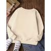 European sizes Kids' Stylish Round-Neck Sweatshirt, Casual Print Top