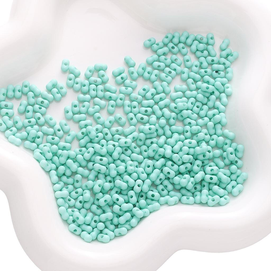 Handmade Beads 3x6mm Acrylic Solid Color Transparent Peanut Beads Loose Beads Hand String Beads Handmade Diy Accessories Jewelry Key Chain Bracelet