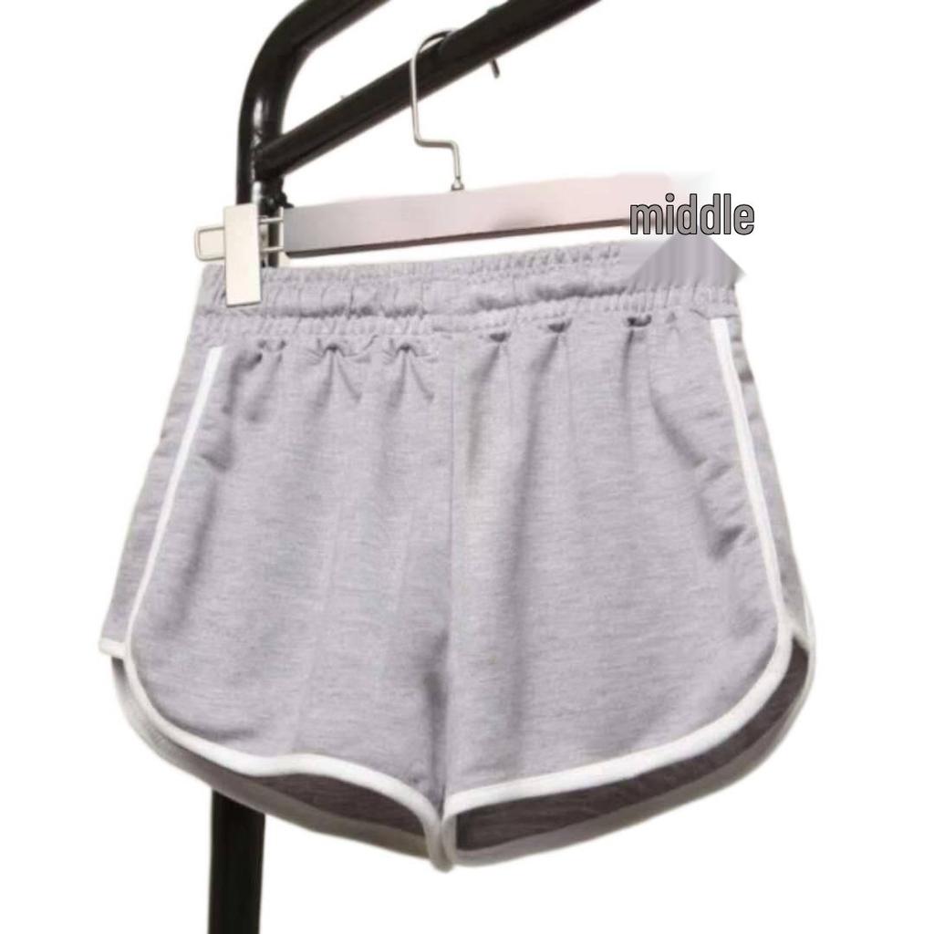 Korean Women's Trendy Wide-Leg Sports Shorts for Running, Yoga, Home, Casual, Beach, and Summer Wear