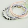 3pcs/set Men's Braided Bracelet Set, Natural Stone Couple's Bracelet, Bohemian Ethnic Cotton and Linen Hand-woven Bracelet