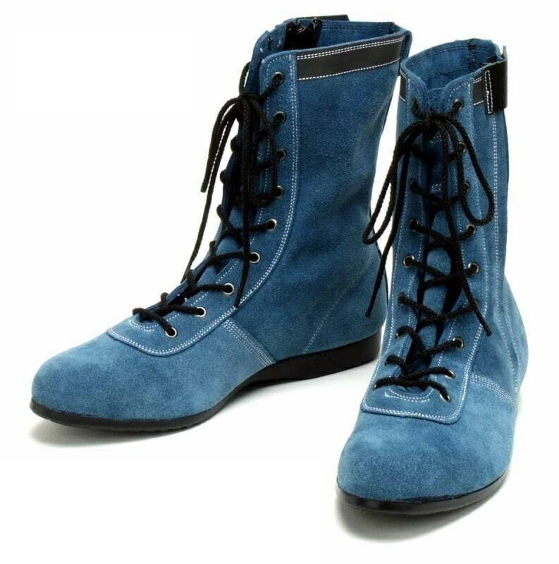 

Безопасность Безопасность длинный сбоку Тип Зеро тусклый [Обувь Аоки] обувь, велюр, шнурки, молния, Ги, V, синий, 26.5см