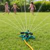 3-Arm Lawn Sprinklern, Automatic 360-Degree Rotating Garden Sprinkler, Large Coverage Area Sprinkler for Yard Outdoor Irrigation Kids Pets Water Fun