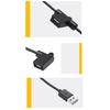 USB Power Cord 240cm 5 Port Splitter For LED Strips Desk Fan Security Cameras 5V Charging