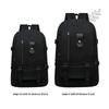 Men's Durable Canvas Tool Backpack - Large Capacity, Wear-Resistant, Multi-Use for Work or Travel.
