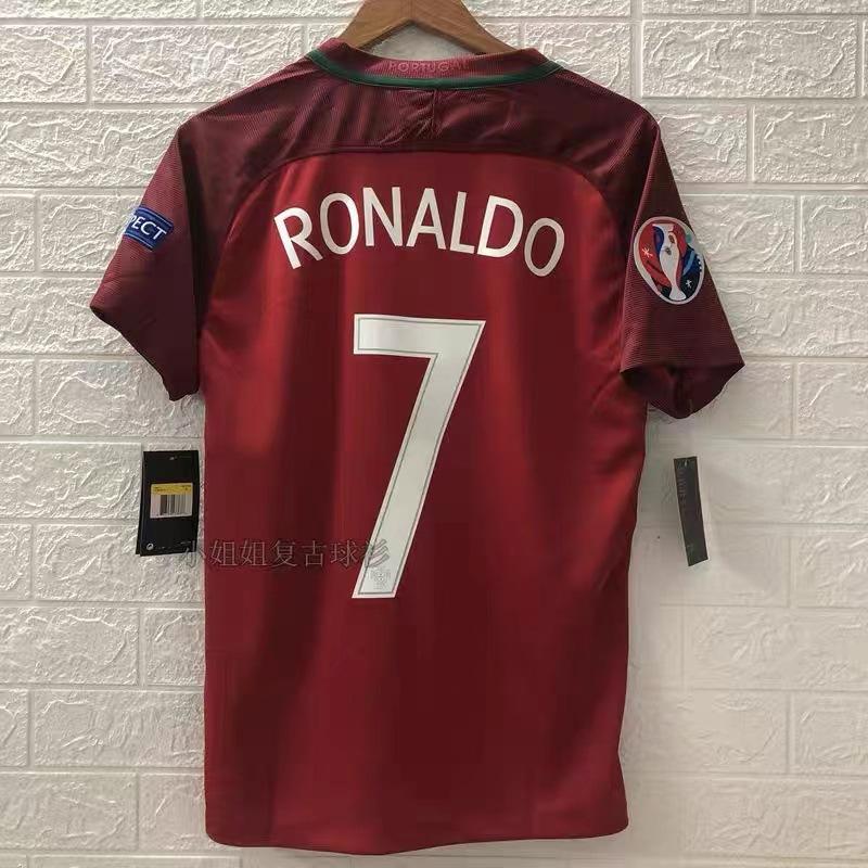 Vintage Jersey Football Uniform Classic Henry AC Ronaldo Rolca Beckham Jersey