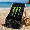 Monster Drink Beach Towel, Super Soft Microfiber, Perfect Gift for Her/Him, Birthday, for Pool, Beach, Travel, Decor Beach Party