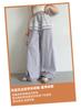 Girls' pants summer thin style children's lace lace lace fart curtain wide leg pants summer breathable big children's quick drying sports pants