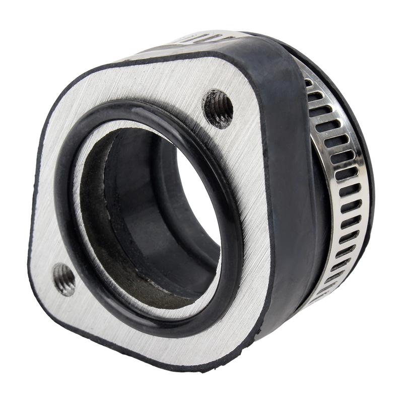 Motorcycle Carburetor Adapter Inlet Carb Intake Mainfold Boot Rubber Pipe For MIKUNI VM24 OKO KOSO KEIHIN PE28mm Pit Dirt Bike