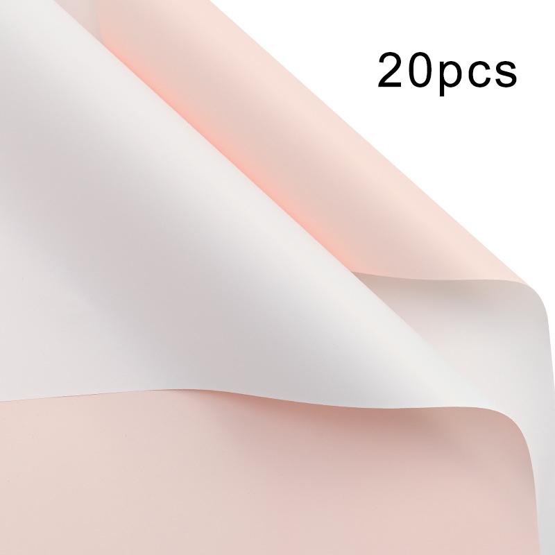 20Pcs Waterproof Flower Gift Wrapping Paper Florist Bouquet Packaging DIY Decor