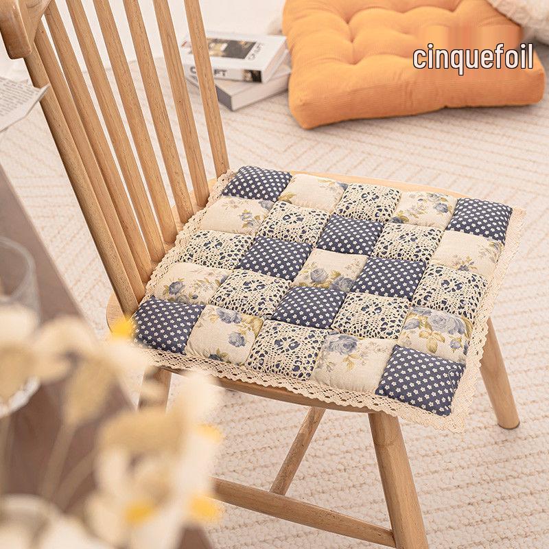 Lace Non-Slip Chair Cushion Pad for Dining and Living Room