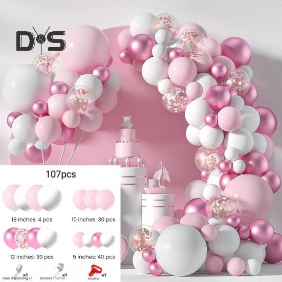 Balloon Garland Arch Kit Latex Balloons Set for Birthday Party Graduation Baby Shower Wedding Decoration