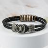 Lion Antique Leather Bracelet SVB-197