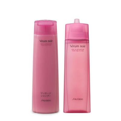 Shiseido Serum Noir Non White Hair Massage Shampoo N 240ml Serum Noir N Haarextract 150ml