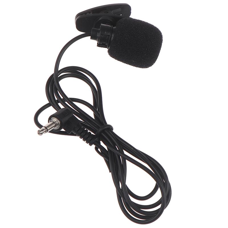 External 3.5Mm Mini Wired Clip-On Lapel Lavalier Microphone