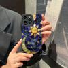Bunte Himmlische Mond Sonne Silikon Handyhülle Für iPhone 17 16 15 14 13 12 11 Pro Max 17 Air 16E XS X XR 7 8 Plus Weiche Hülle