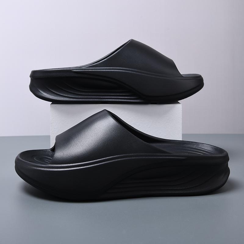 Men's Slippers Outdoor Indoor Beach Sandals Comfortable Thick Soft Sole Slides Men Casual Shoes Men Flip-flops Slippers