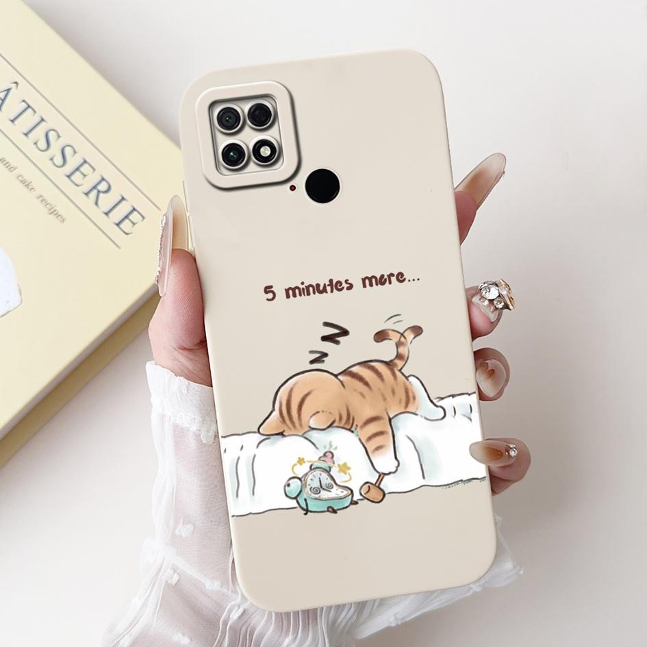 For Xiaomi Poco C40 Case 220333QPG Fashion Daisy Flower Graffiti Soft Silicone Shockproof Back Cover For Poco C40 PocoC40 Bumper