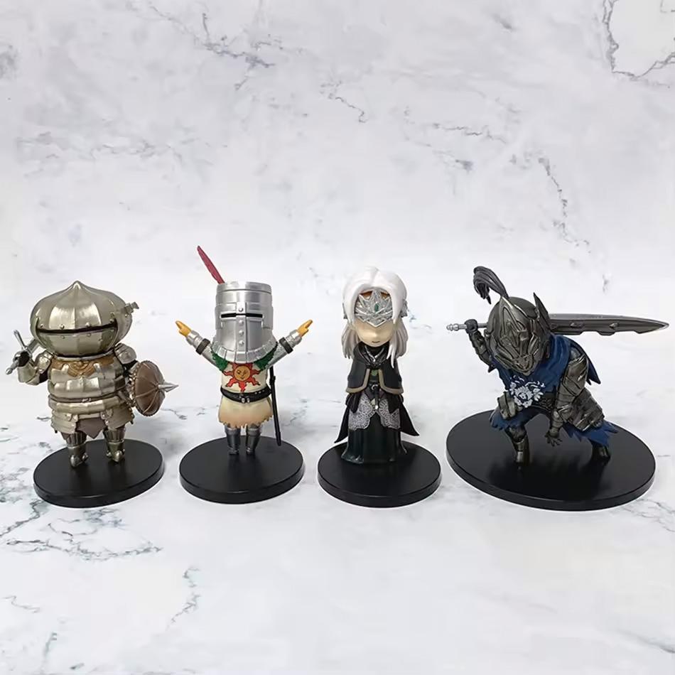 Dark Souls Figure Solaire Siegmeyer Oscar Ornstein Artorias Action Figure Pvc Statue Collection Model Toy for Children Gifts