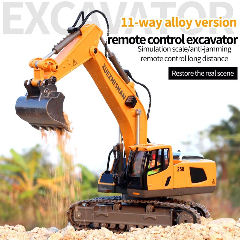 RC Forklift 2.4G 4WD Remote Control Fork Truck Lift Engineering Vehicle Y8G9