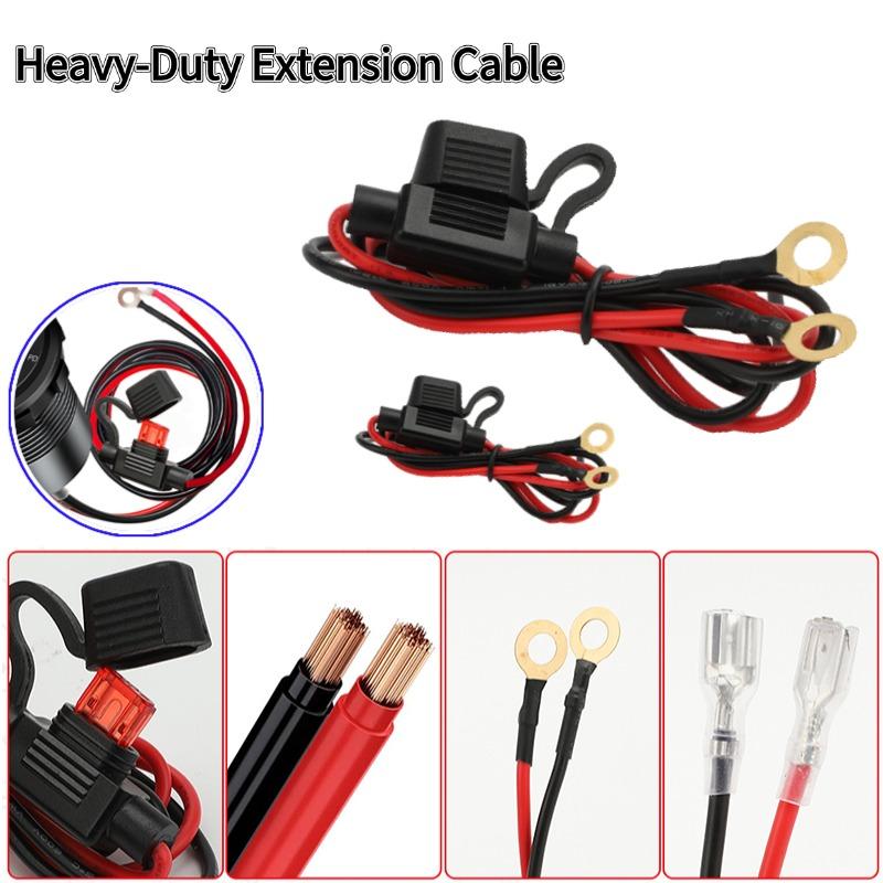 5/10Pcs Car Mini Waterproof Fuse Box Blade Type In Line Fuse Holder Power Socket 18AWG for 2V 30A Car Motorcycles Car Fuse Box