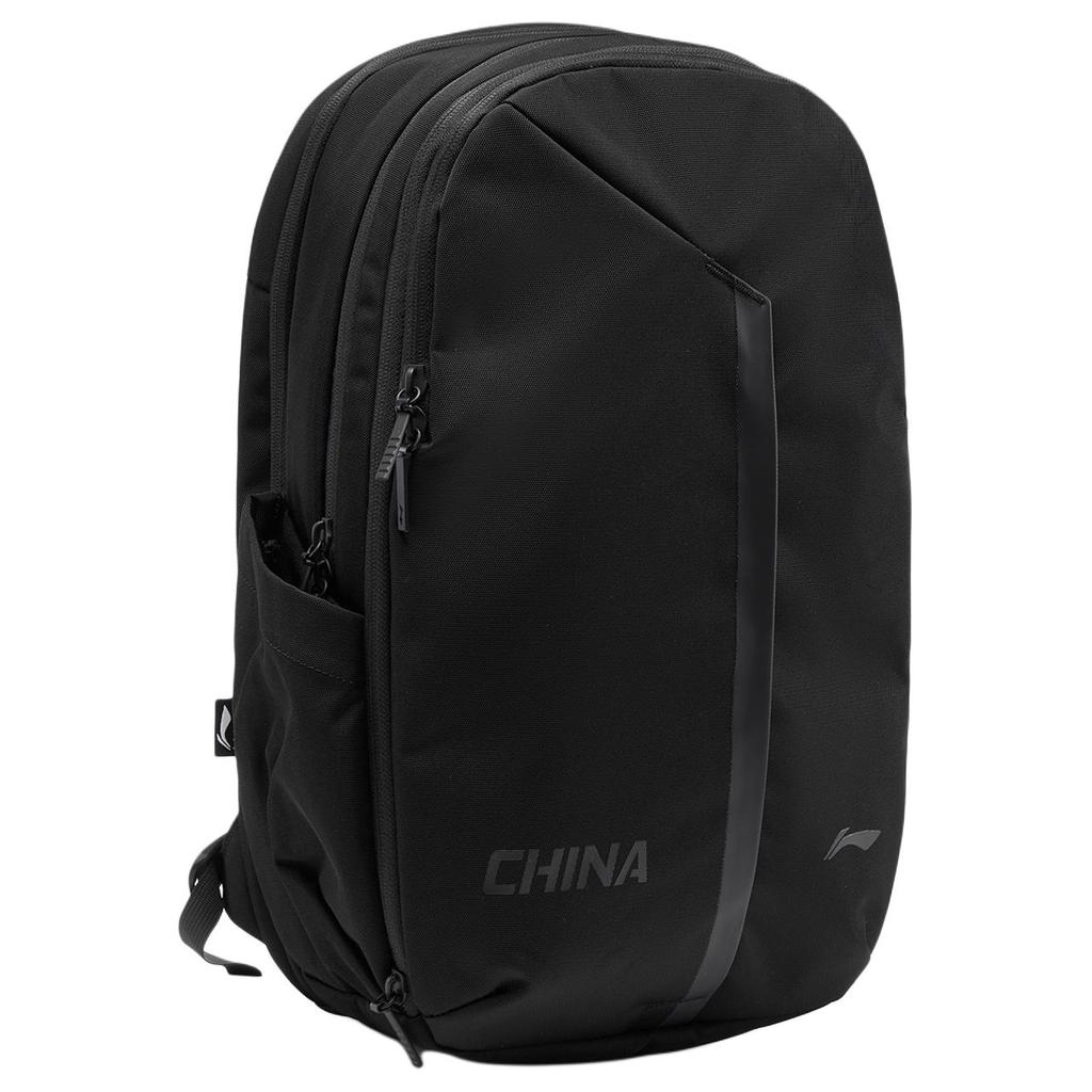 New LiNing Glory Series Polyamide Backpack Unisex Black ABSV279-1
