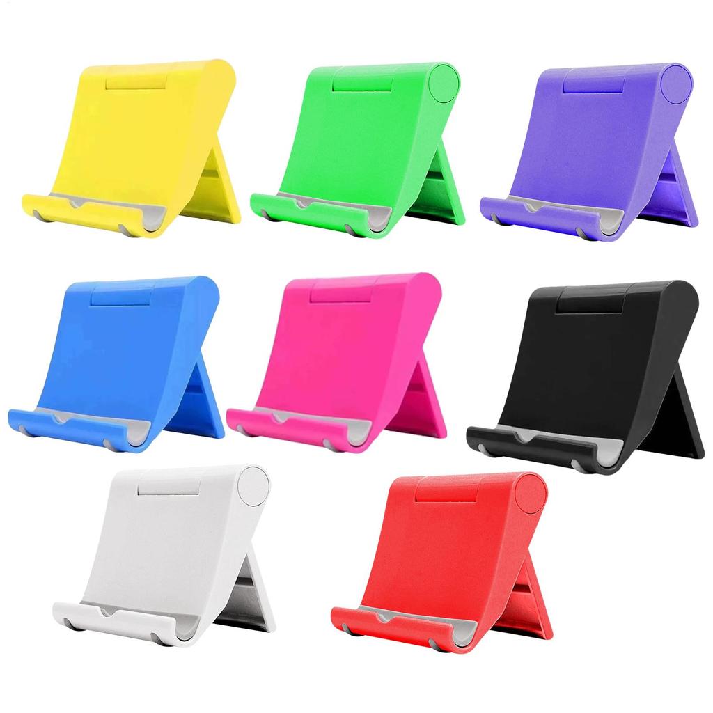 Folding Phone Stand Table Phone Holder Tablet Stand Adjustable Smartphone Stand Desktop Stand Folding Tablet Holder Cell Phone