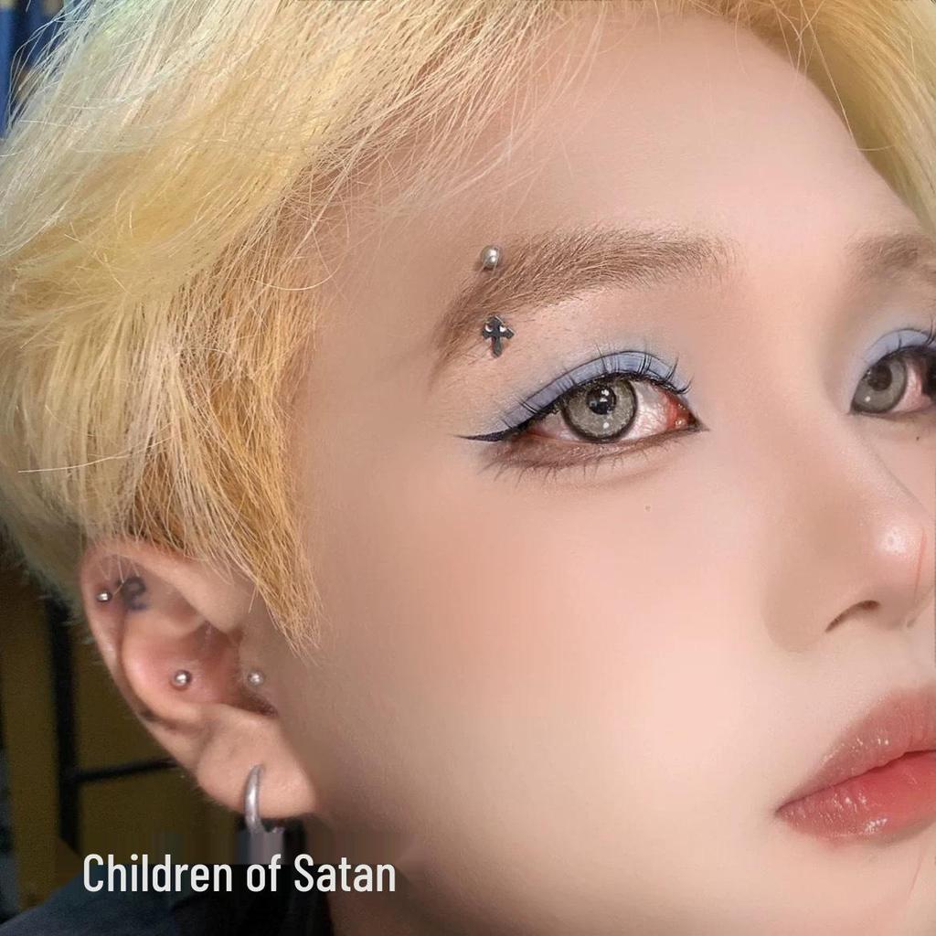 Satans Kind Yapon NANA Cool Spicy Girl Titanstahl Augenbrauen-, Lippen- und Nasenpiercing