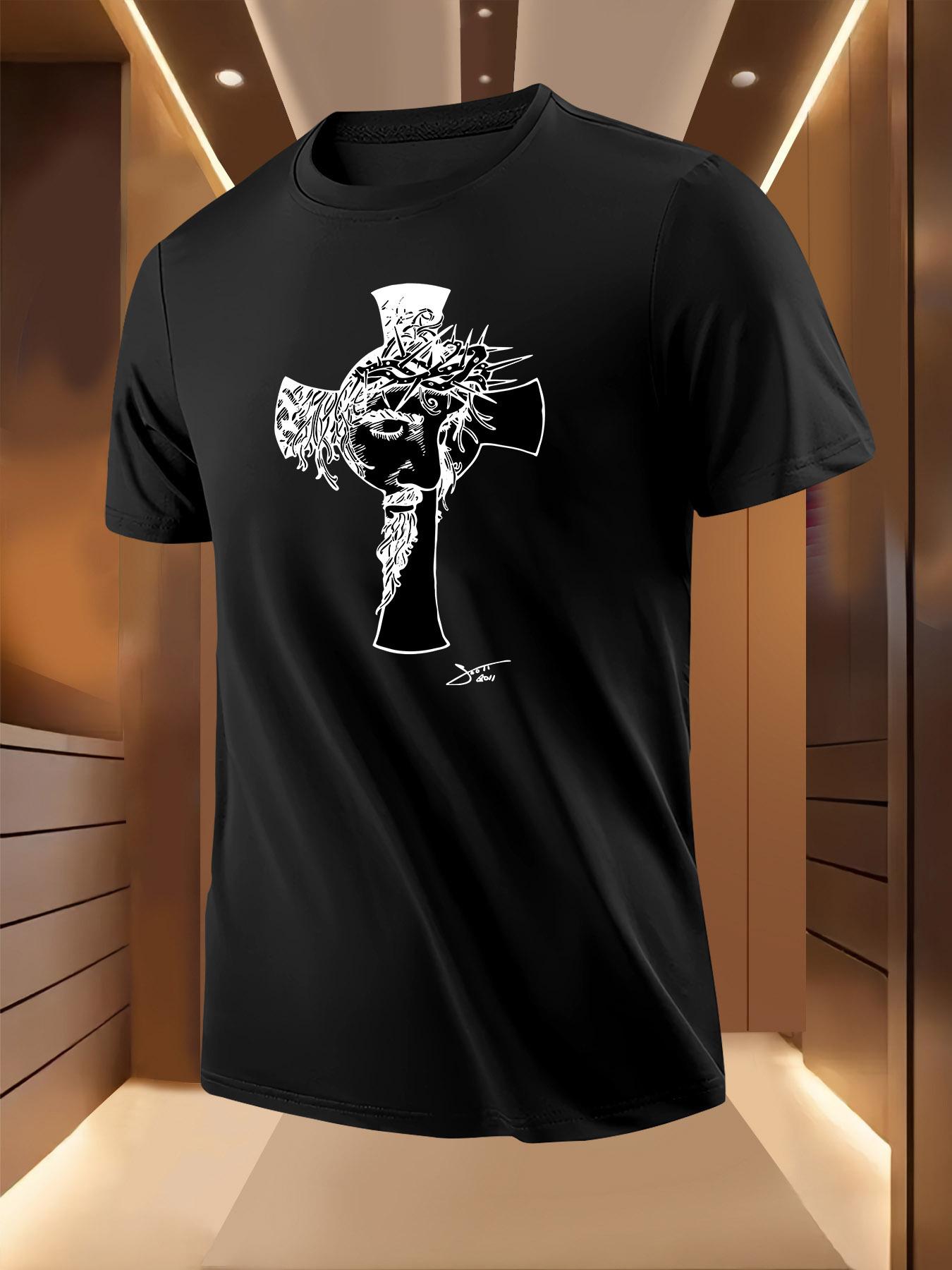 Graphic Tshirt Graphic Tshirt - Christ Cross Design S