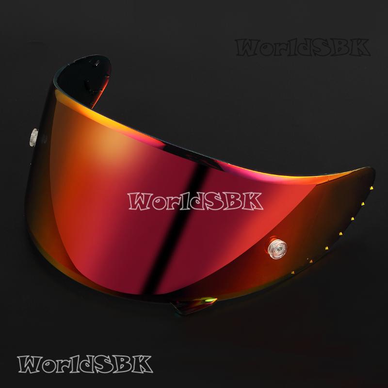 Visera para Casco SHOEI X-14 X14 Z-7 Z7 CWR-1 CWR1 NXR RF-1200 RF1200 X-Spirit III XSpirit 3 X-Fourteen X Fourteen RYD CWR-F CWRFSensores de Velocidad 6