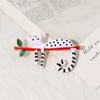 1Pc Creative Cat Broch Cute Personality Pin Unique Fashion Jewelry Accessories Birthday Party Festival Gift for Men and Women