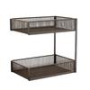 Space-Saving Potato Basket Ventilated, Kitchen Countertop Rack with Baskets,