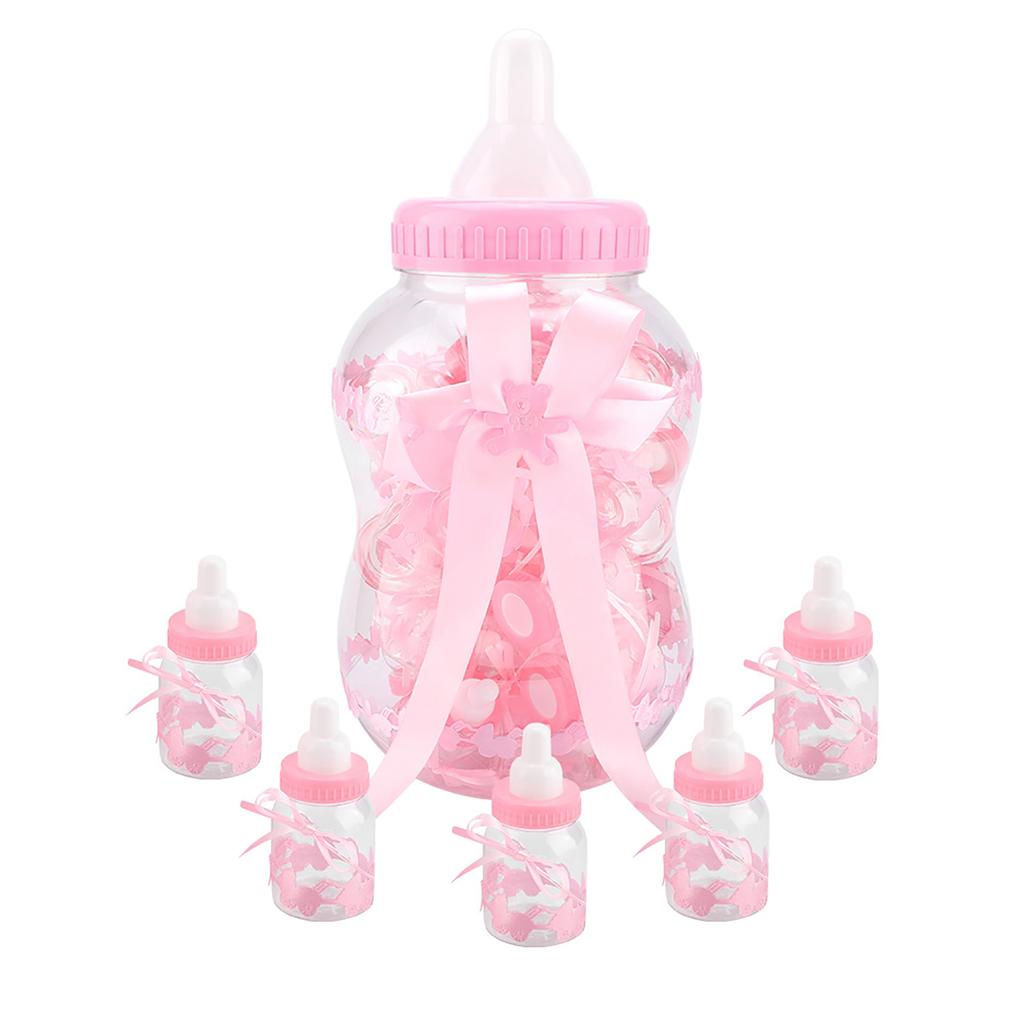 30pcs Cute Feeding Bottle Shape Candy Boxes for Event Christening Party Decoration
