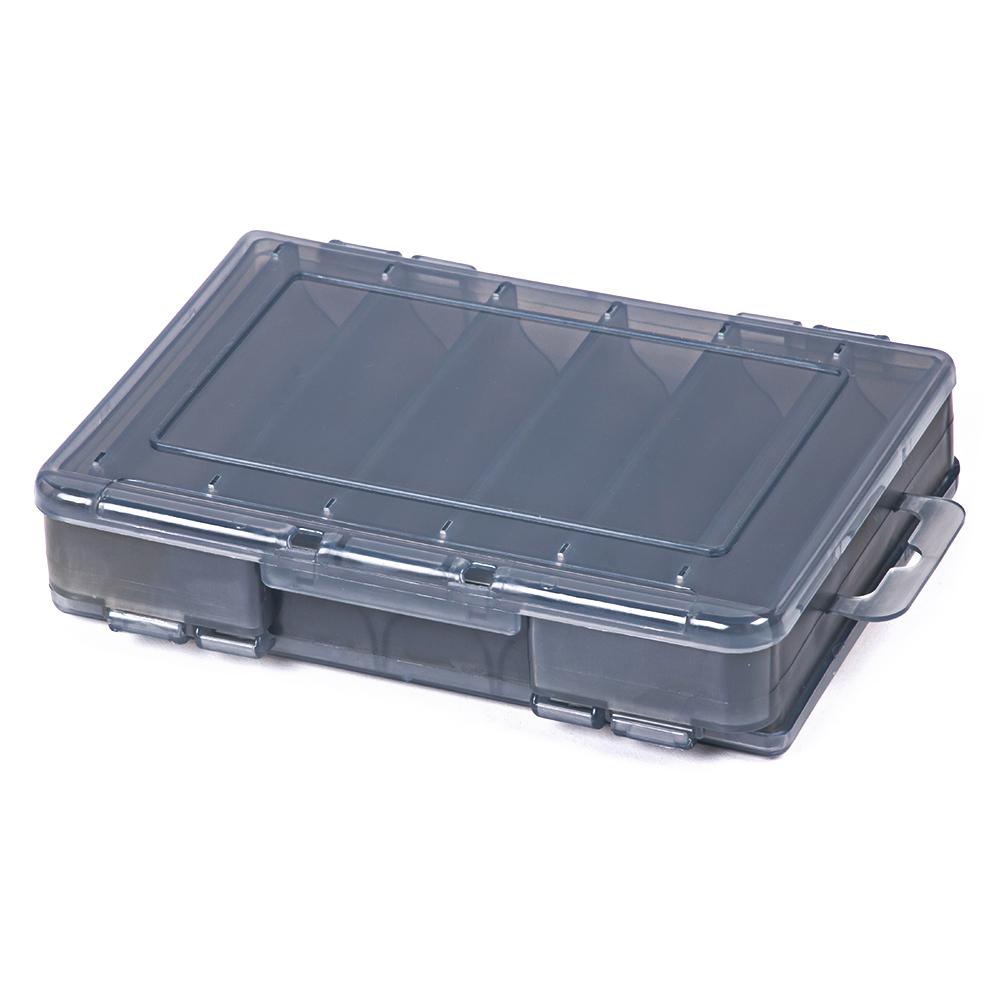 4*10*2.8CM Fishing Double Sided Thickened High Strength Fishing Box 14 Compartments Squid Bait Lure Hook Boxes Storage Fishing T