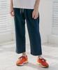 PAPERBOY Linen Classic Length Pants - Navy