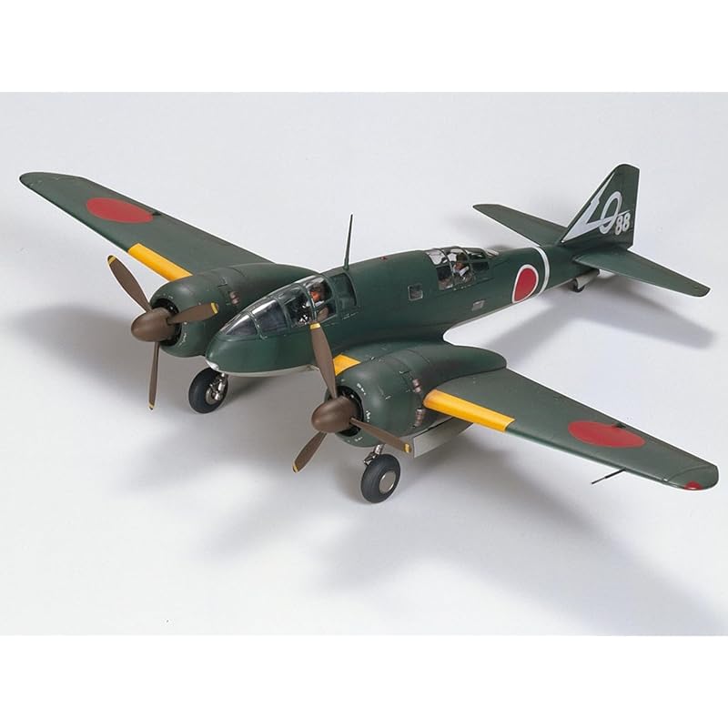 Tamiya 1/48 Scale Limited Edition Hyaku Shiki Command Reconnaissance Aircraft Type III with Kurogane 4-Piece Set Plastic Model Kit 25217