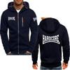 2026 Unisex  men's hoodie comfortable top Hardcore printed Harajuku fashion casual Spring autumn solid color zipper jacket