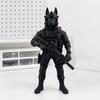Anubis Tactical Dog Statue, 3D Printed Egyptian Warrior Decor, Mythical Military Figurine for Desk, Collectible Gift for Men