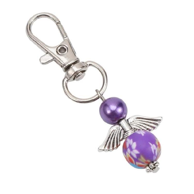 30pcs Angel Keychain Decorative Charm Children Girl Boy Schoolbag Backpack