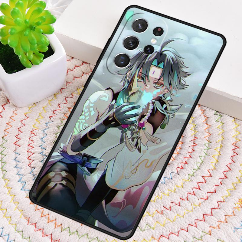 Xiao Genshin Impact TPU Phone Case For Samsung Galaxy Note 10 Pro S26 S25 S24 S23 S22 Ultra Plus S21 FE S20 Shockproof Cover