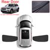 Car Black Window Privacy Sunshade For JEEP CHEROKEE 2016-Present Auto Anti-UV Heat Insulation Protect Cover Interior Accessory