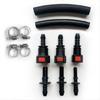 High Accuracy Fuel Pressure Gauge Accurate Readings Suitable for Automotive and Motorcycle Systems with Quick Connection