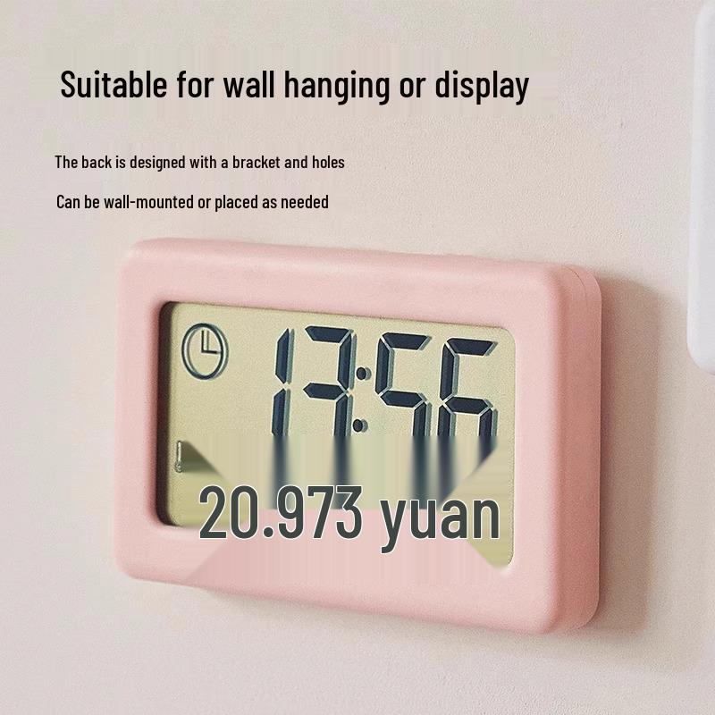 Mini Desktop Digital Clock with Thermometer and Hygrometer